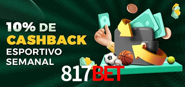 10% de bônus de cashback na 817Bet